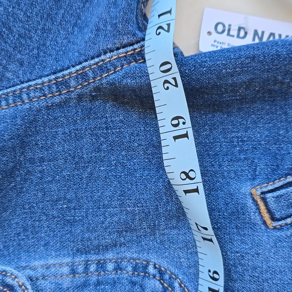 NWT Old Navy cropped trucker jacket in dark wash size medium - Picture 8 of 14